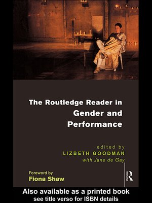 cover image of The Routledge Reader in Gender and Performance